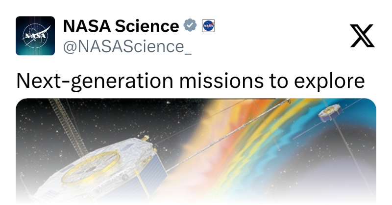 NASA spacecraft image shared with Aurora’s MEDOS flight announcement