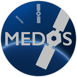 MEDOS product mark included in the telemetry dashboard source one-pager
